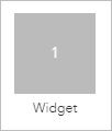 Seleccionar la opción de primer widget.