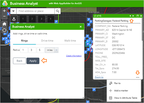 Visualizar informes con la aplicación de Business Analyst.